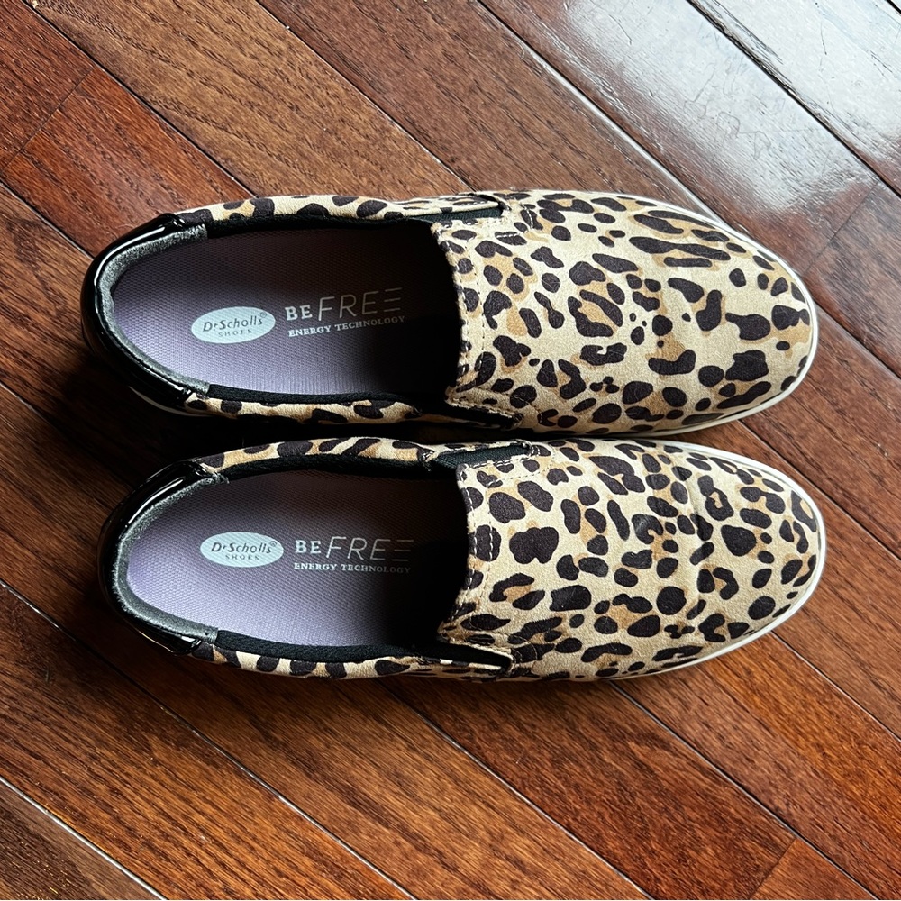 Dr. Scholls be free leopard cheetah sneakers 7